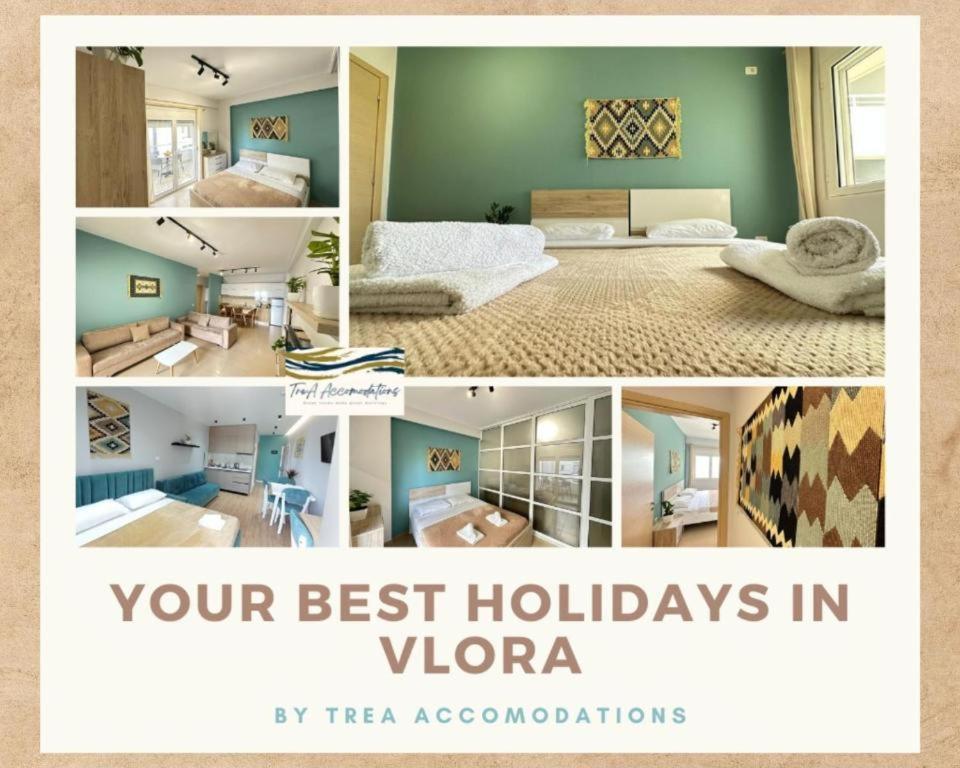 Trea Accomodations Avlonya Dış mekan fotoğraf